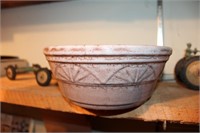 Skillet & Stoneware Bowl