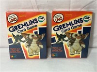 2- 1984 Gremlins UNO Card Game Sets - SEALED