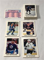 Complete 1987 OPC Leaders Mini Hockey Card Set