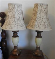 Lot #3508 - Pair of contemporary table lamps