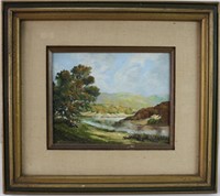 FAIRBROTHER, River and Mountains, Oil