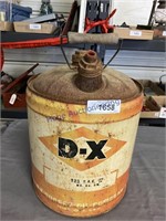 DX GAS CAN, 5-GALLON