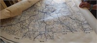 OLD  MAPS LOT  ARKANSAS COUNTY BAYOU METO ETC.