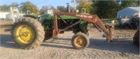 John Deere 4020 diesel with loader