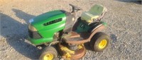 John Deere  20 hp new battery riding lawnmower