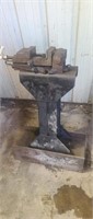 large drill press vice on stand