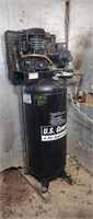 US  General 60 gal 5 hp up right air compressor