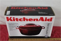 Kitchen Aid  Cast Iron Roasting Pan