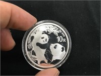 1 Ounce Silver Panda Coin