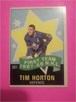 TIM HORTON 1968-69 OPC CARD