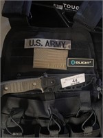 Bullet Proof Vest, Ar500 Plates, Knives