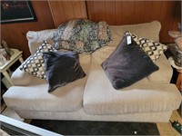 Couch & Loveseat, Pillows