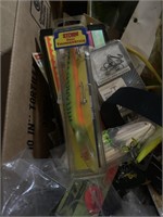 Assorted Fishing Gear And Lures