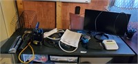 Label Maker, Monitor, Chair, & Desk,  Approx 6x3,