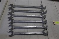 Pittsburg 6 Piece SAE Wrench Set