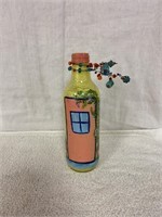 Hand painted bottle