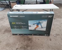 Sharp Aquos 50" 4K TV
