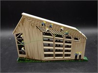 Shelia's 1997 Amish Barn-Raising Shelf Sitter