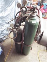 Torch Set Oxygen & Acetylene, Regulator, Torch, D
