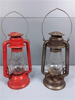 Vintage Beacon & Dietz Crescent Lanterns