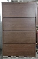 Wood Dresser 4-Drawers *Locked* 36.25" x 20.25" x