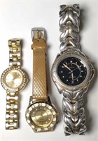 Lot Wrist Watches Quartz Seiko Kinetic Stainless