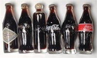 Mini Coca-Cola Glass Bottles 3"