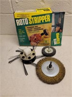 Roto stripper and wire wheels