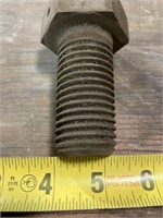 1 1/4" & 1 1/2” hex bolts