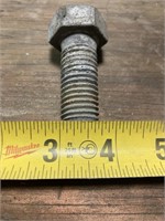 3/4" x 1 3/4” galvanized hex bolts, washers, &