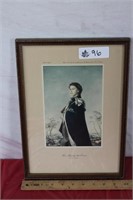 Framed Queen Elizabeth Picture