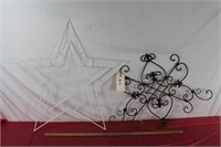 Iron Star & Wall Decor