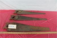 3 Vintage Handsaws