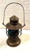 Lantern with Green Globe F.H. Lovell & Co.NY