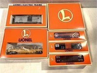 Lot of 3 Lionel Train Car Sets