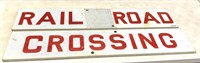 Railroad Crossing Sign Aluminum