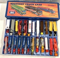Highway Truck Case w/ 24 Mini Trucks