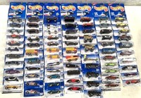 70+ asst Hot Wheels various years including '98