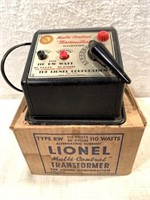 Lionel Transformer In Original Box Type RW