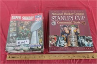 NFL & NHL  Stanley Cup Books
