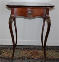 Victorian French side table w ormalu