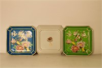 Vintage 1980s Porcelaine d' Orient Plates