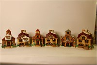 Colonial Villages - Set of 6