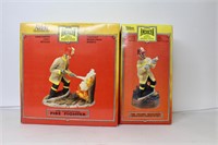 Pair of Aldon Firemen Figurines