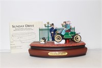 PAIR of "The Sunday Drive" Enesco Musical
