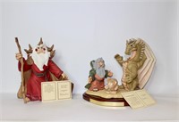Pair of Krystonia Figurines