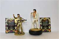 Pair of Elvis Figurines