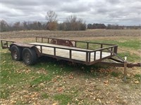 1988 - 16 ft tandem axel trailer