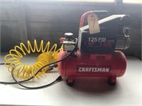 Craftsman 125 psi 1hp 3 gal. Air compressor