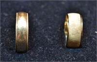Two 14kt gold wedding bands, 13.7g tw